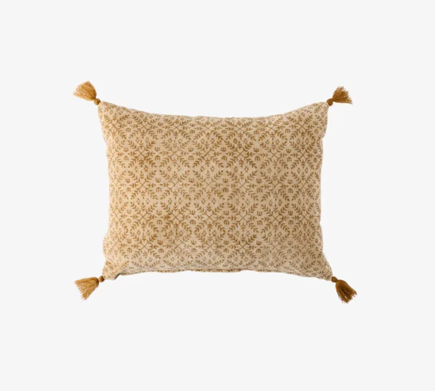 Jolie Handblock Velvet Cushion