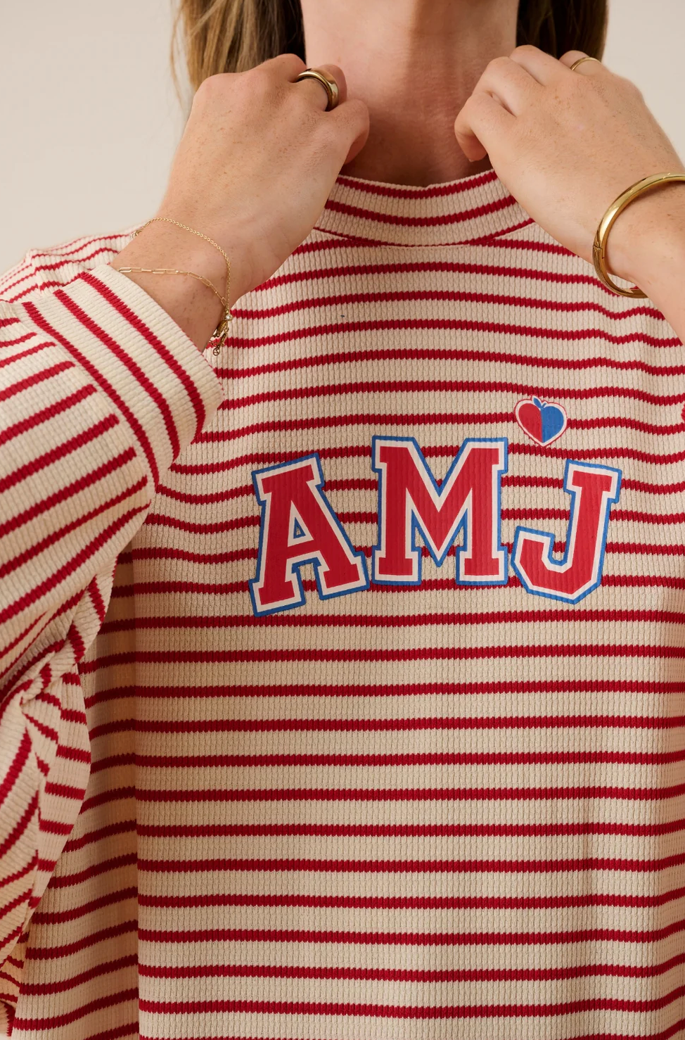 Araminta James AMJ Waffle L/S Tee