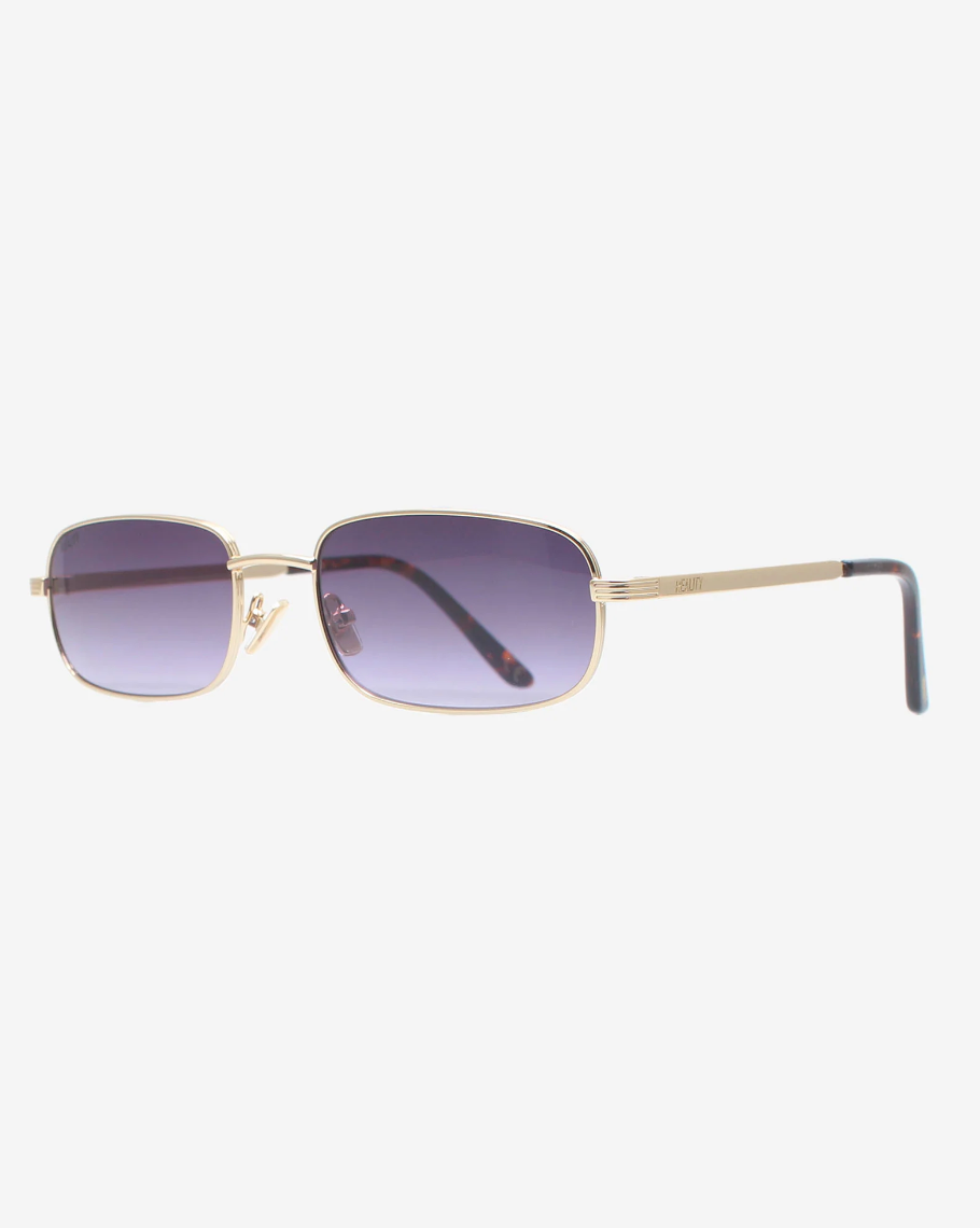Reality Future Sound Gold Smoke Sunglasses