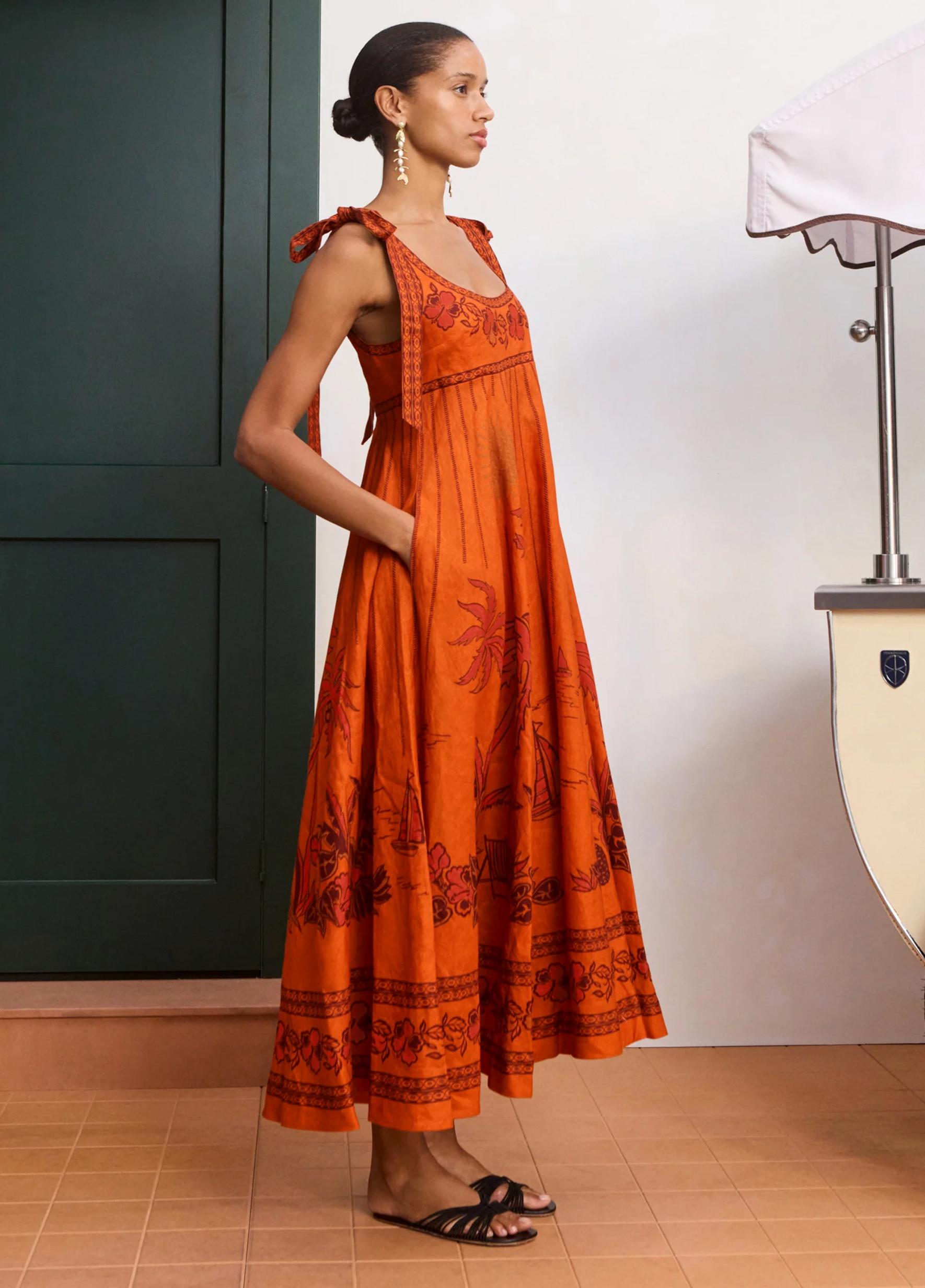 Alemais Boathouse Ballet Sundress