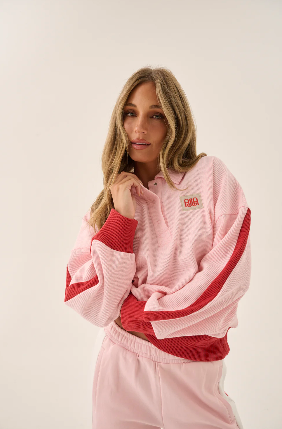 Araminta James Waffle Splice Sweatshirt