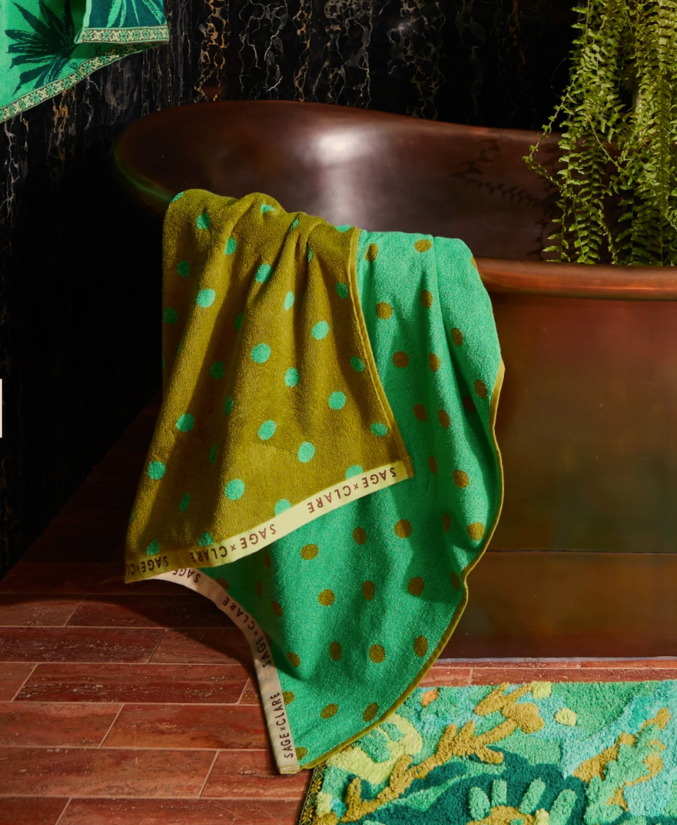 Sage x Clare Paige Bath Sheet