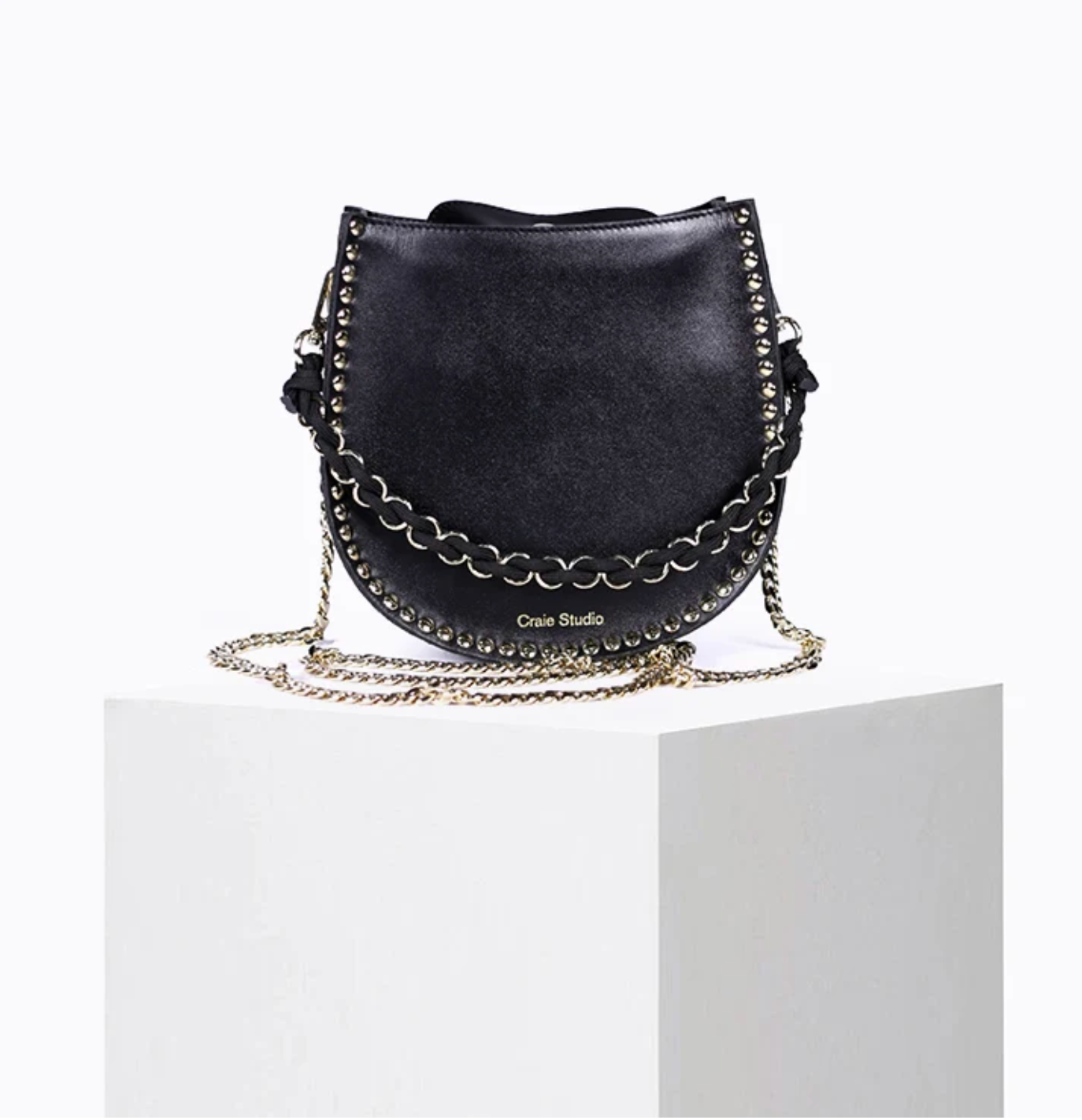 Craie Studio Oro Clou Noir Bag