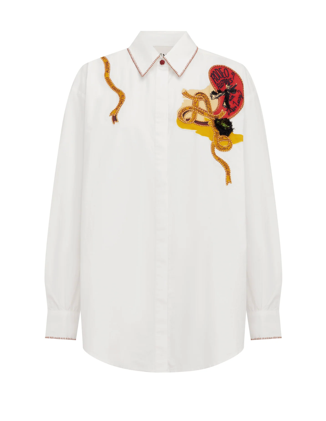 Alemais Westwood Embellished Shirt