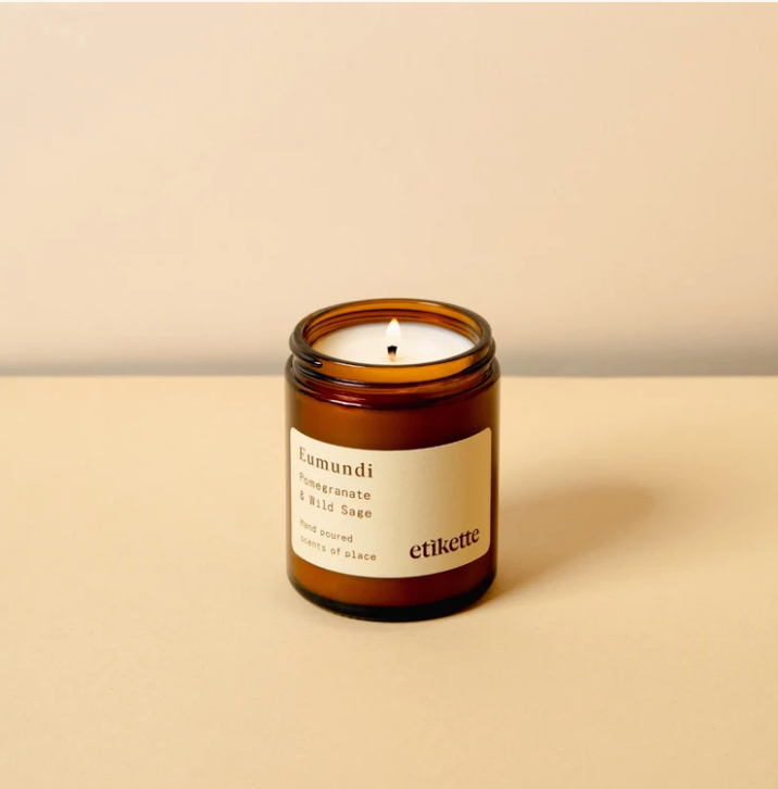 Etikette Eumundi Small Candle
