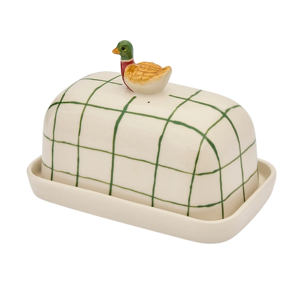 Butter Dish Duck Butter Up
