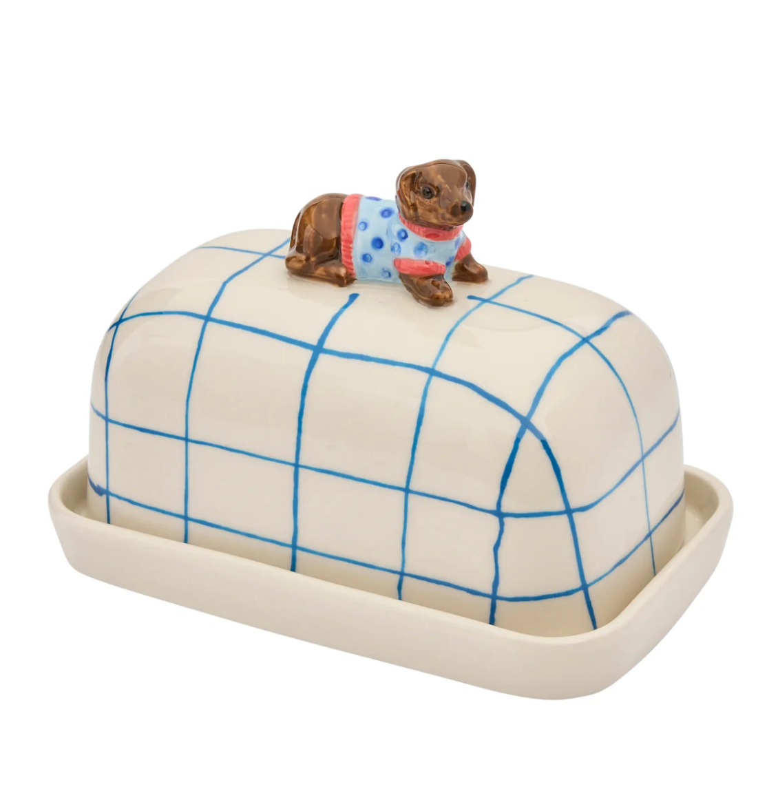 Butter Dish Dachshund Butter up