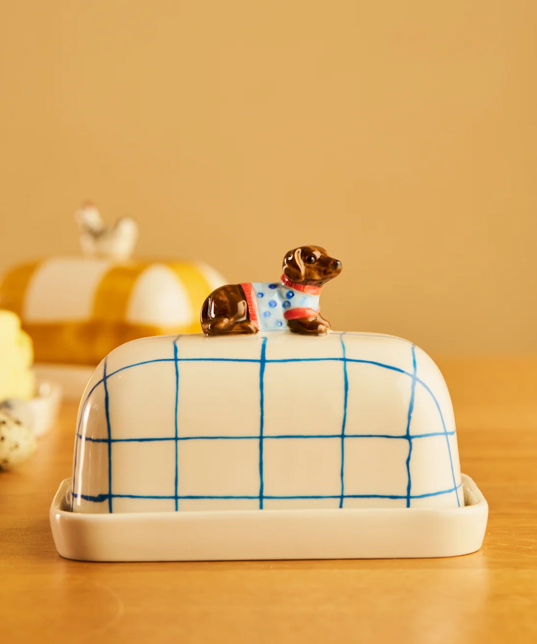 Butter Dish Dachshund Butter up