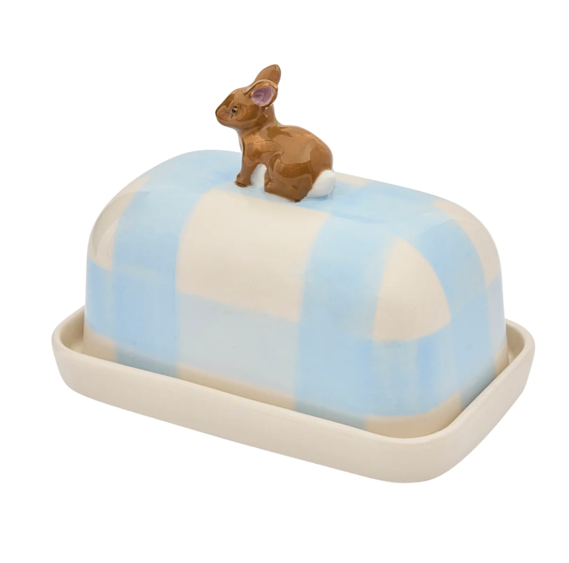 Butter Dish Rabbit Butter Up