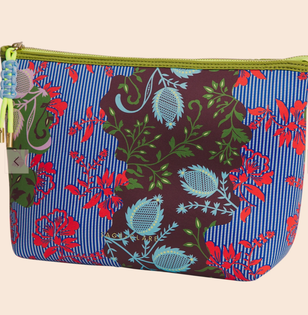 Sage X Clare Leilani Pouch - La Palma
