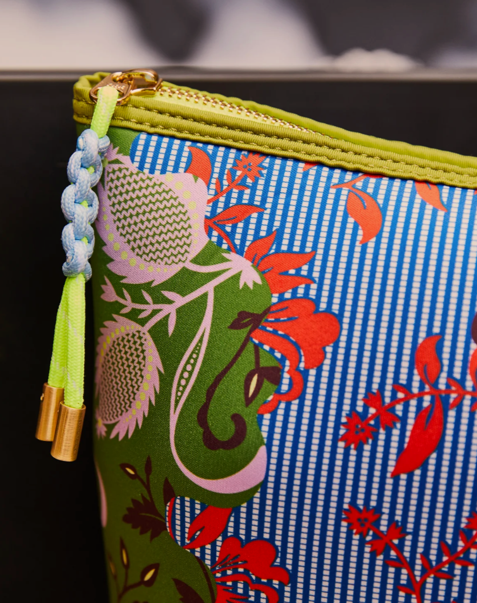 Sage X Clare Leilani Pouch - La Palma