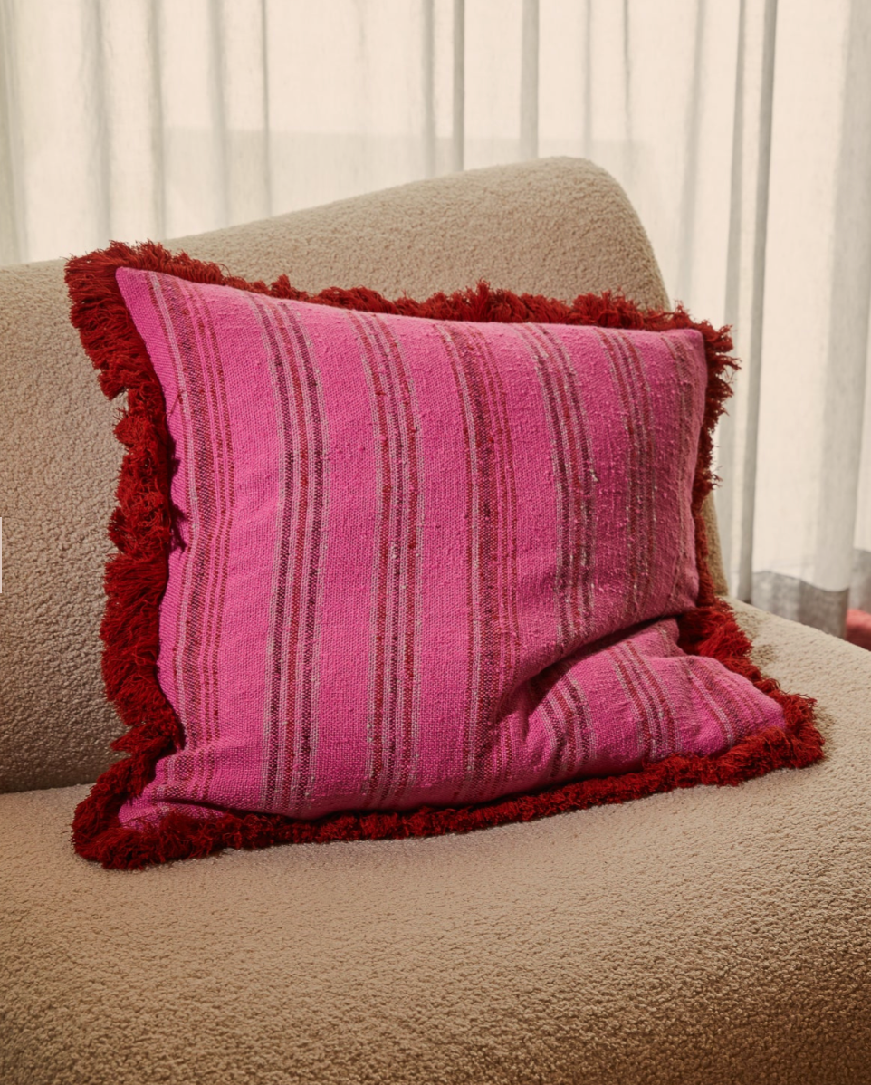 Sage X Clare Nicolette Cushion Pansy