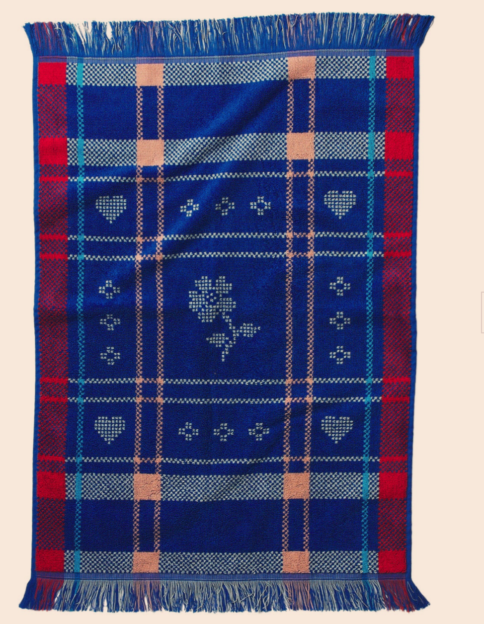 Sage X Clare Josephine Hand Towel Blue Bell