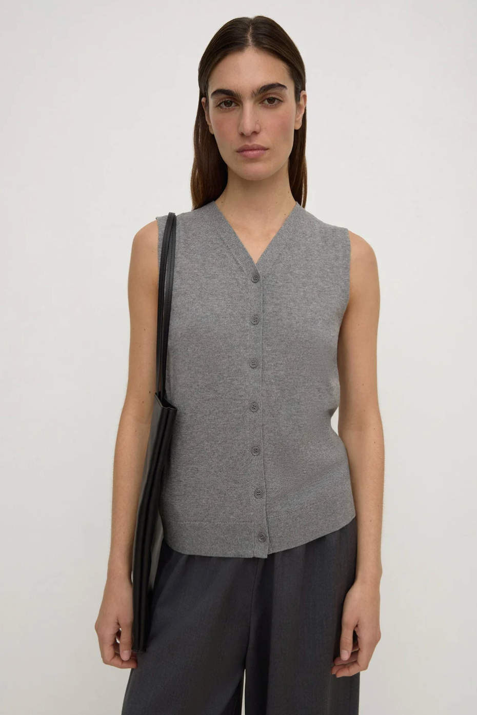 Assembly Label Maya Cotton Cashmere Vest