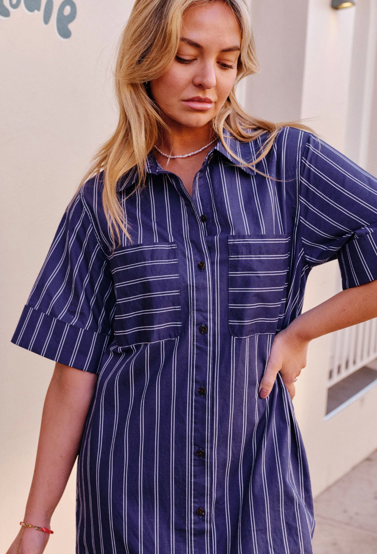 Ceres Life Samara Midi Shirt Dress