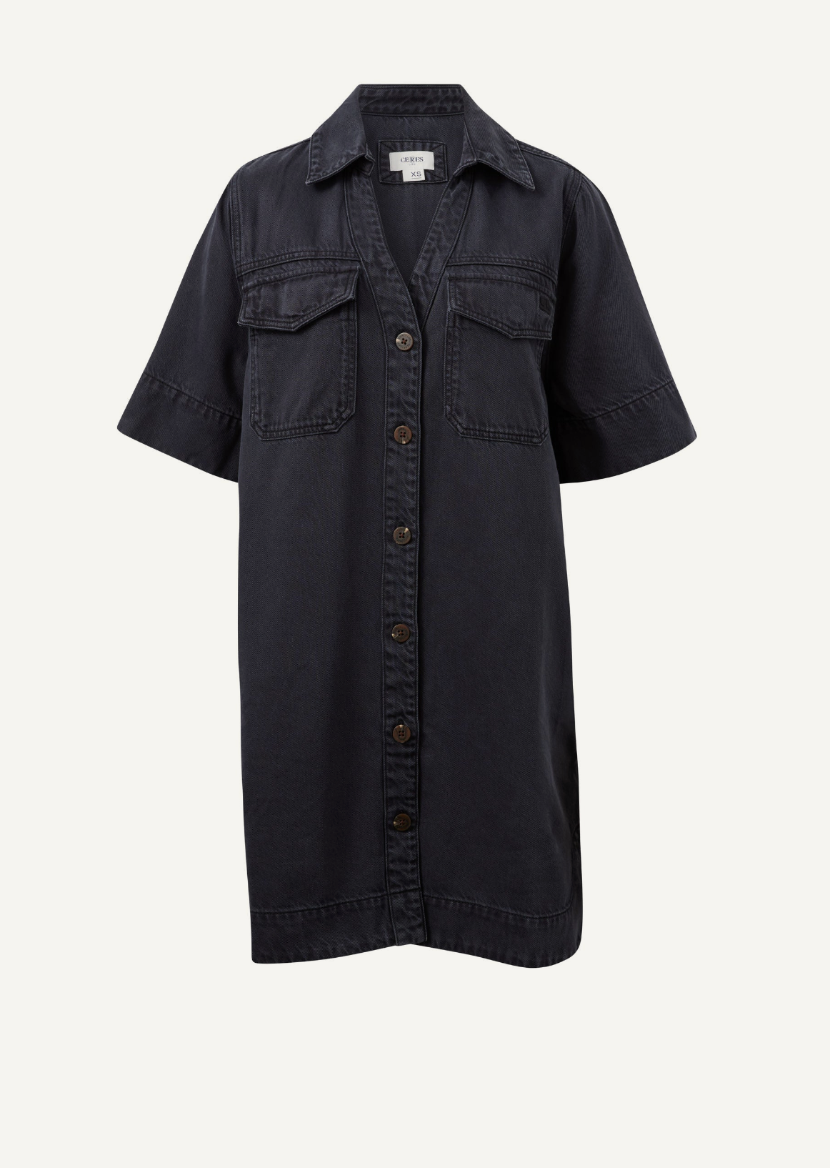 Ceres Life Bonnie Relaxed Shirt Dress