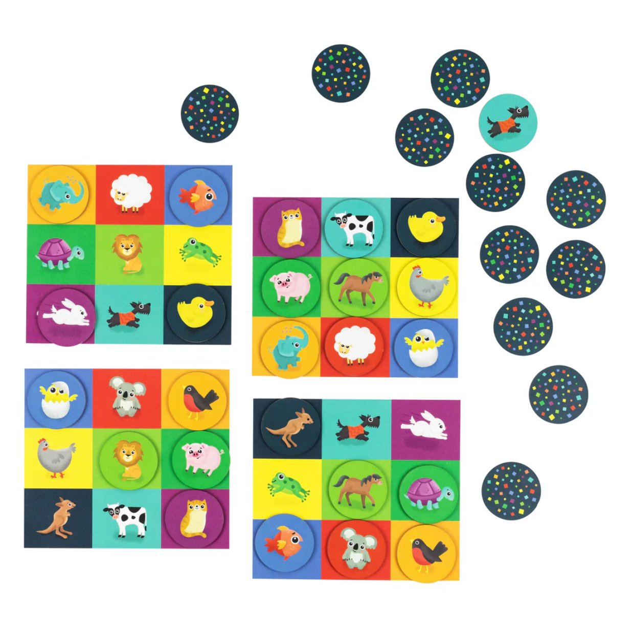 Memory + Bingo Animals
