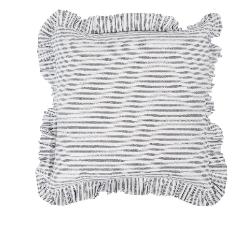 Tick Frill Cushion 50x50cm