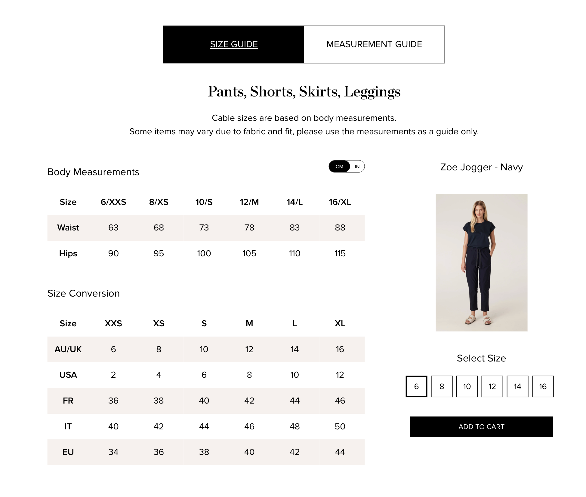 Cable Zoe Jogger