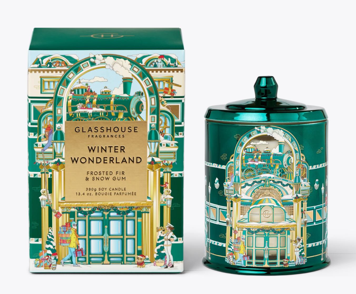 Glasshouse Christmas Candle 380g