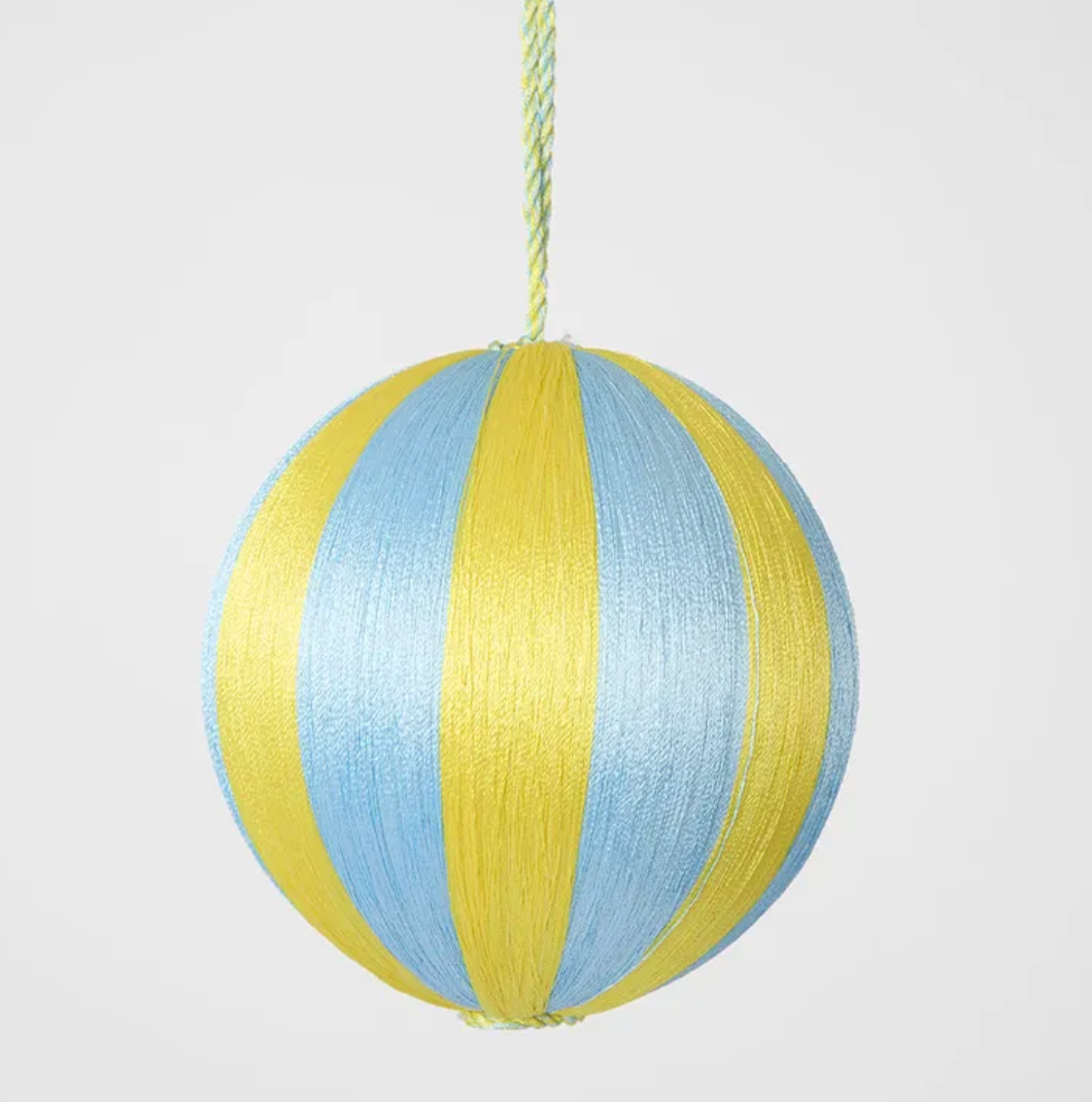 Silk Stripe Bauble Medium