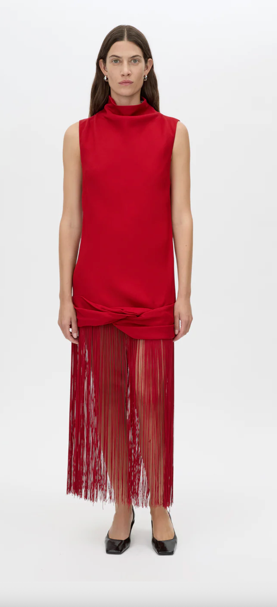camilla and marc red dress CAMILLA AND MARC SHAW DRESS IN RED SIZE 10