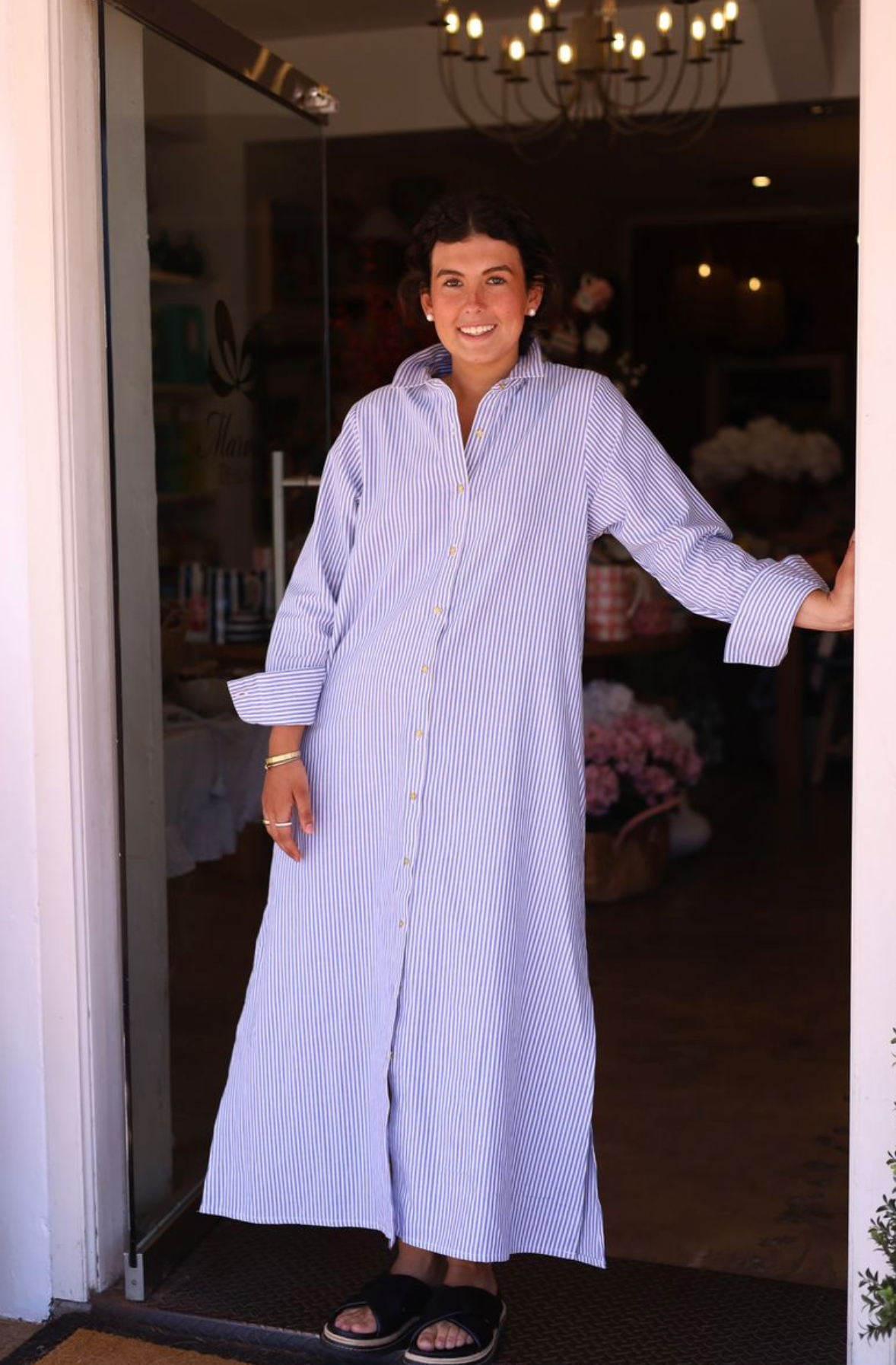 Grace & May Starlight Stripe Dress