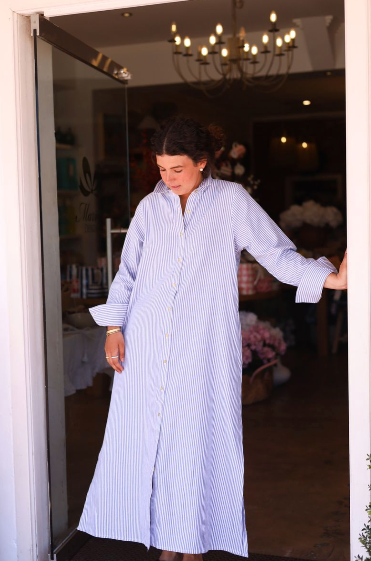 Grace & May Starlight Stripe Dress