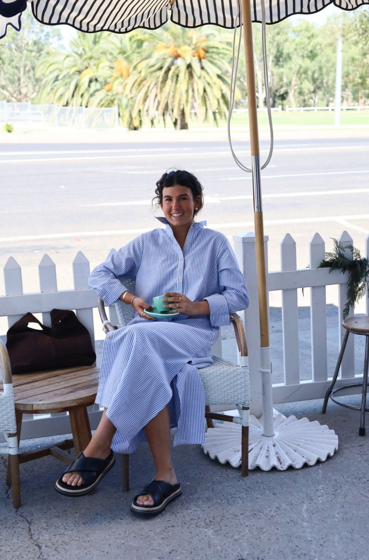 Grace & May Starlight Stripe Dress