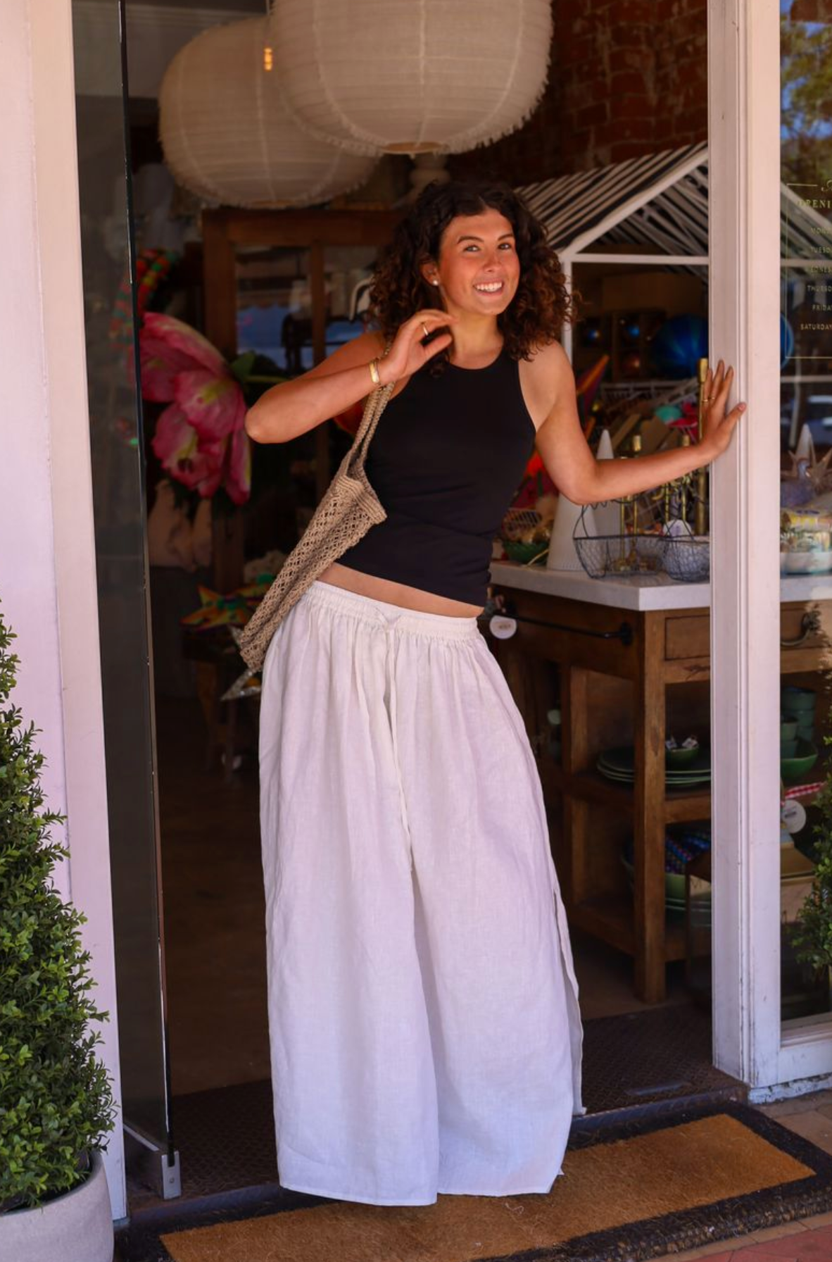 Grace & May Luna Linen Skirt