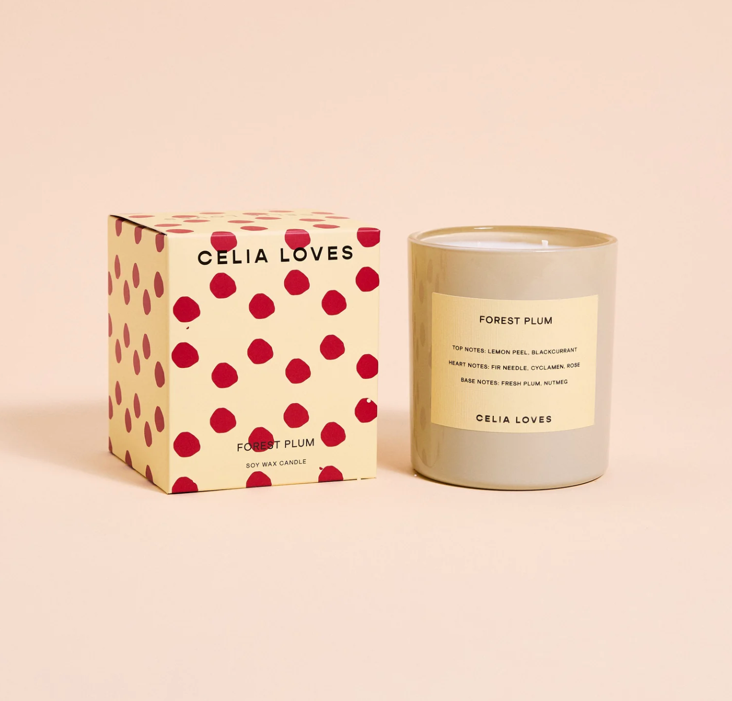 Celia Loves Candle Forest Plum 80hr