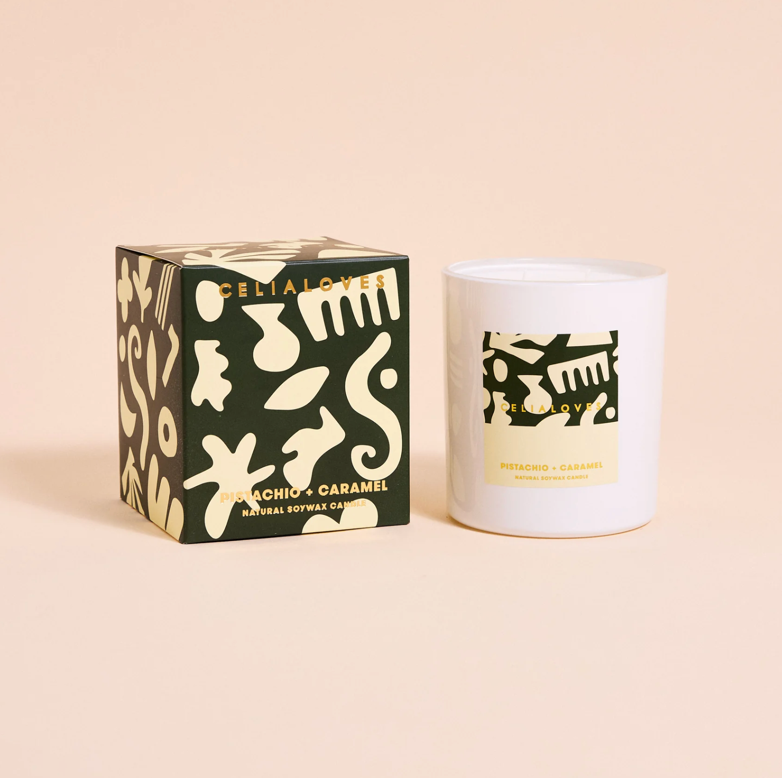 Celia Loves Pistachio & Caramel