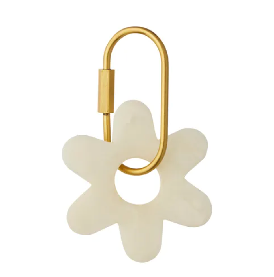 Kip Resin Flower Key Ring