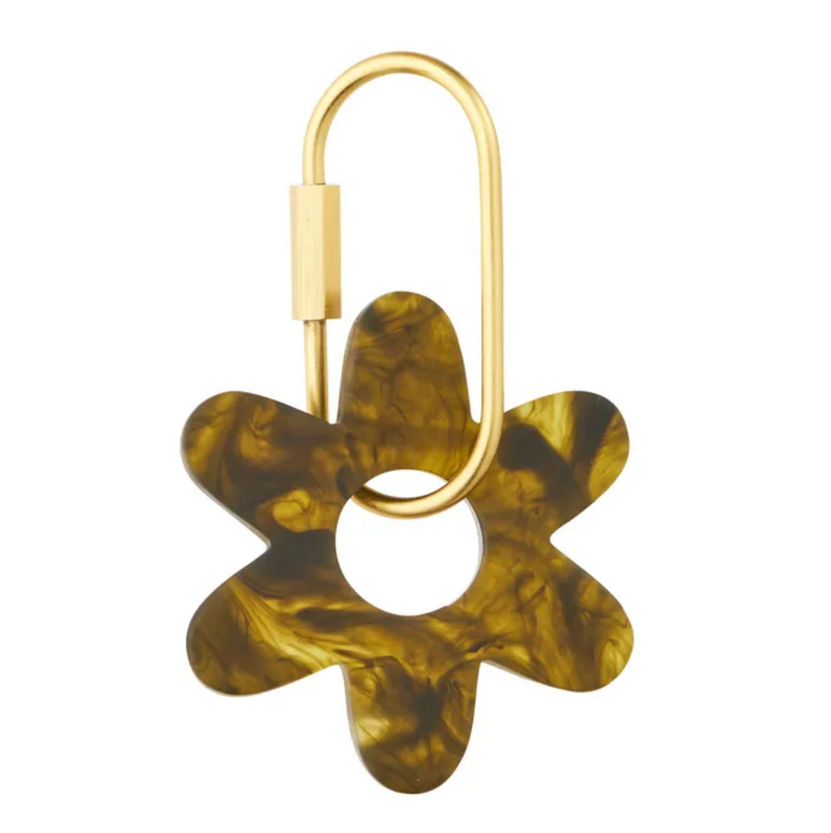 Kip Resin Flower Key Ring