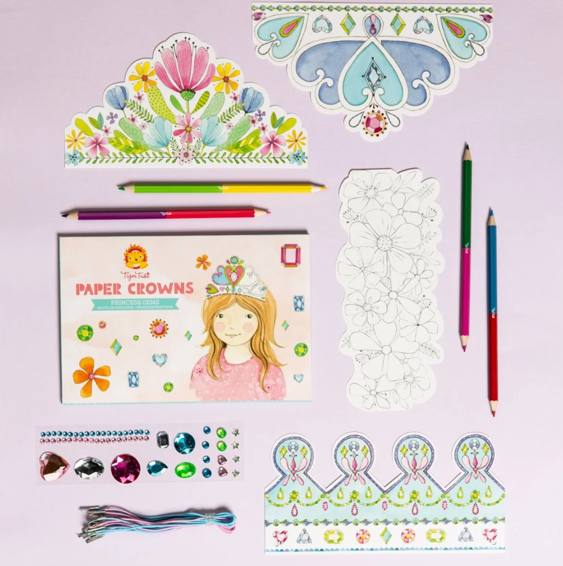 Paper Crowns Princess Gems
