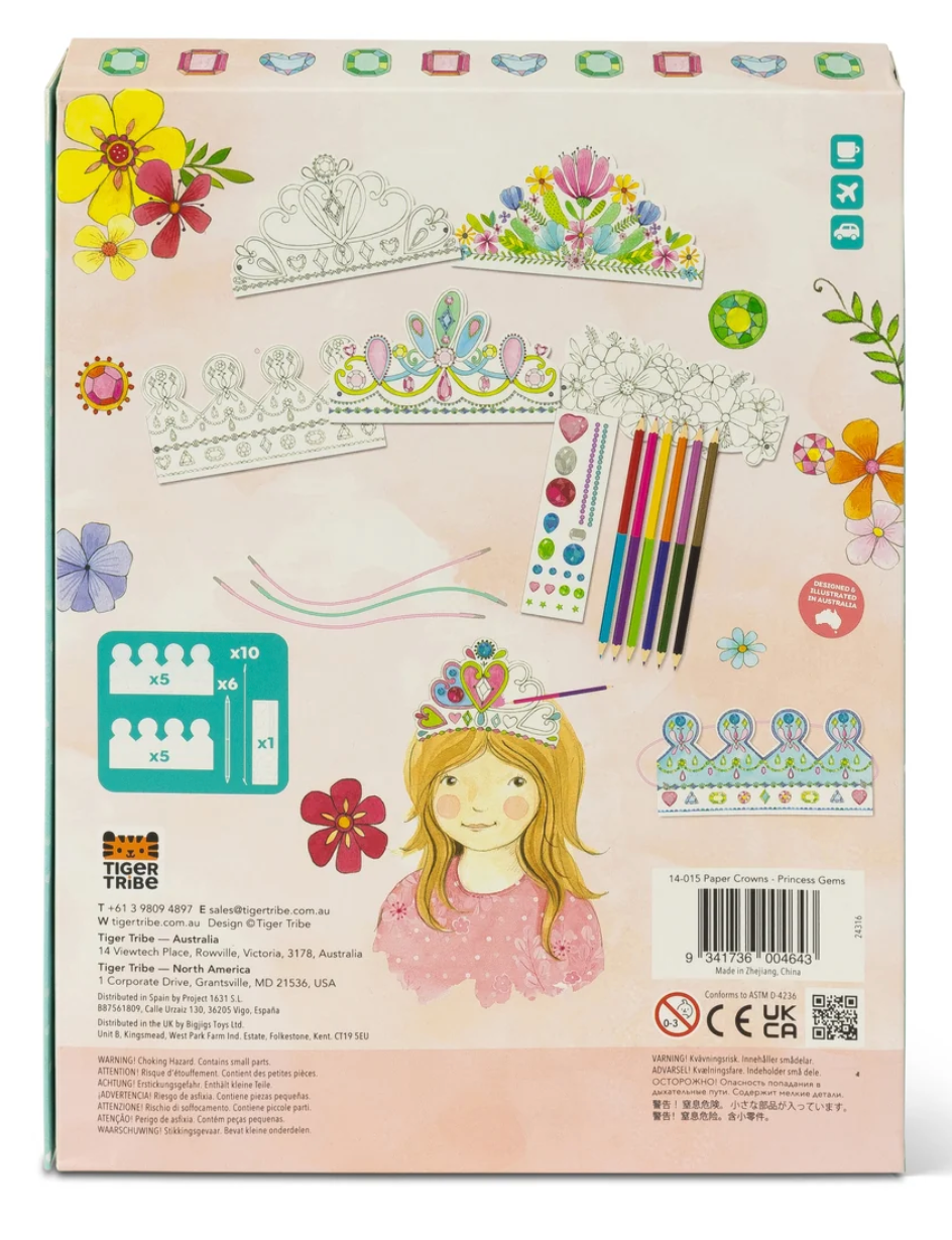 Paper Crowns Princess Gems