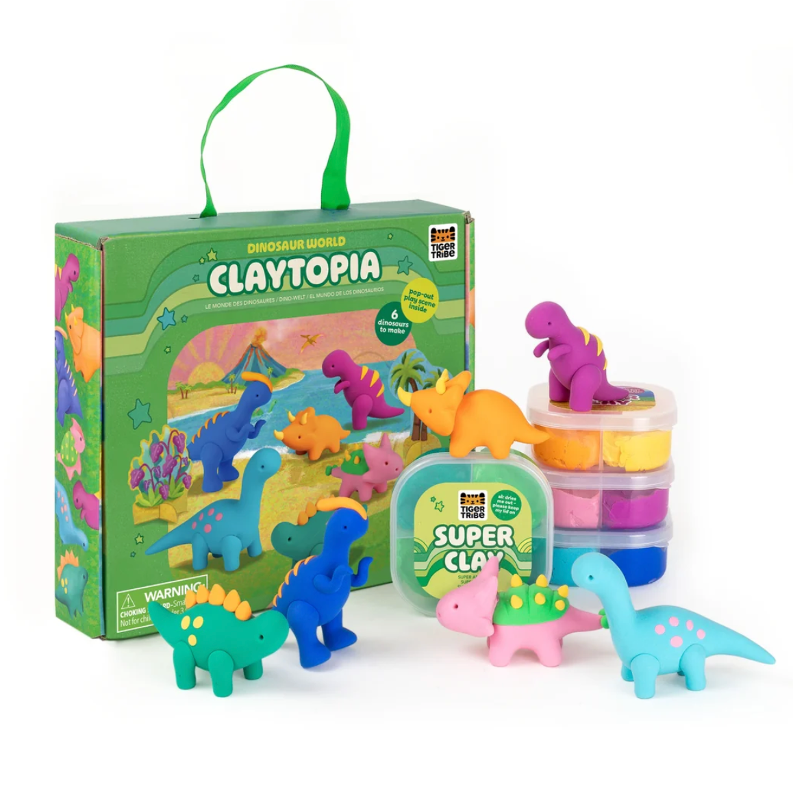 Claytopia Dinosaur World