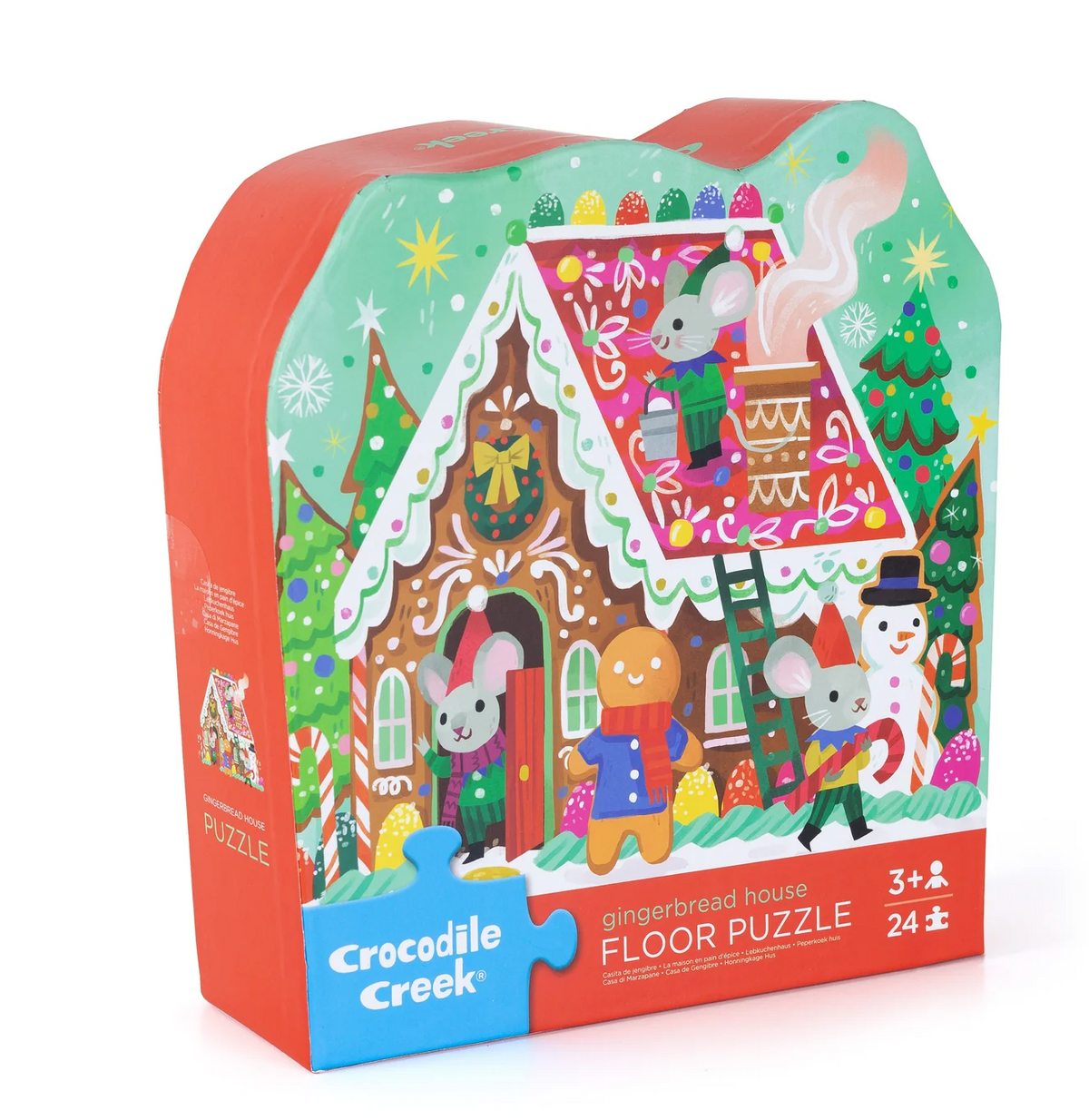 Classic Floor Puzzle 24pc Gingerbread House