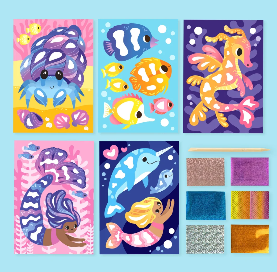 Foil Art Ocean Magic