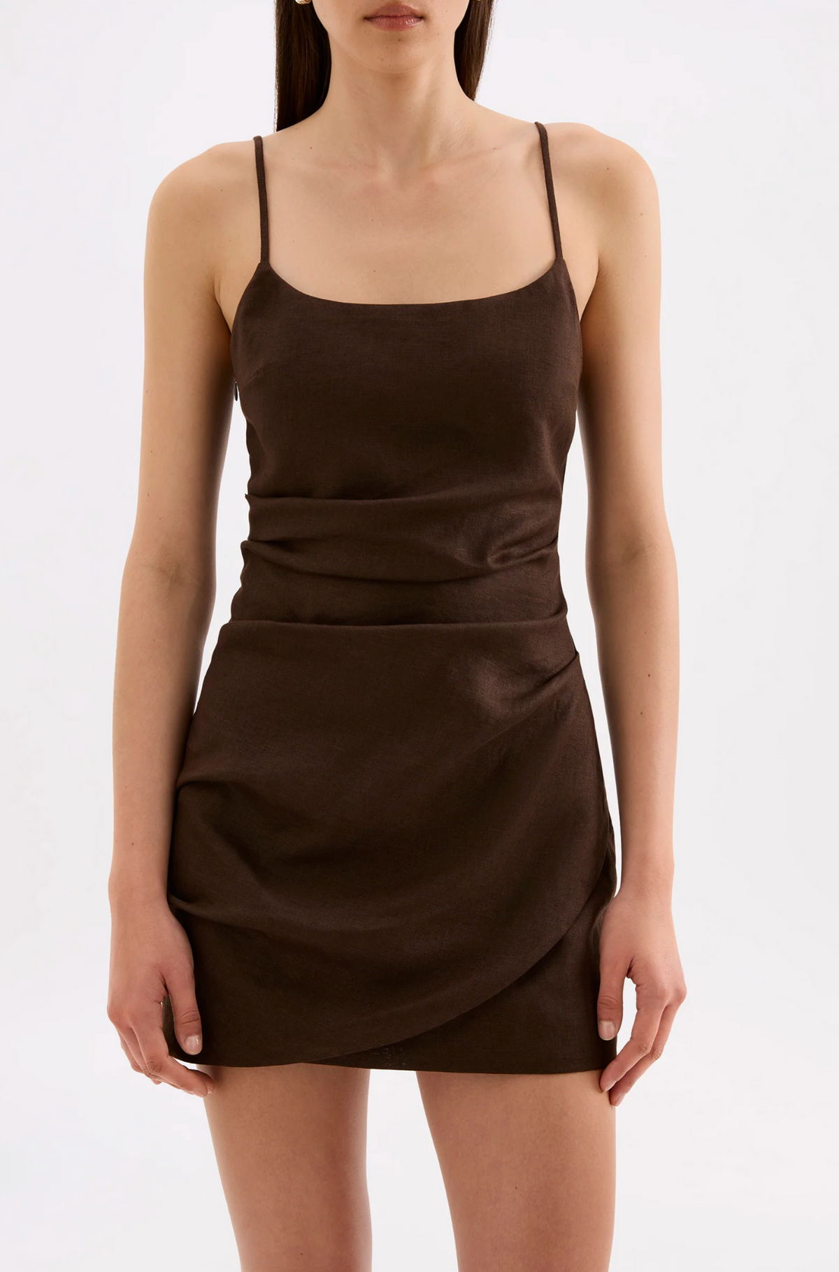 Nude Lucy Rani Linen Mini Dress