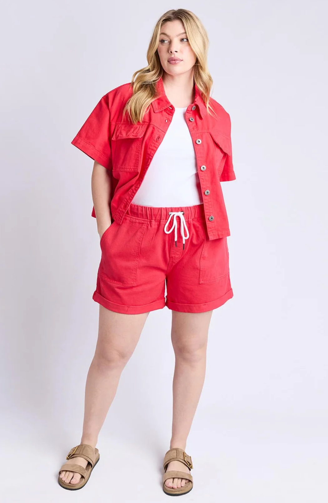 Elm Lifestyle Emma Relaxed Denim Short