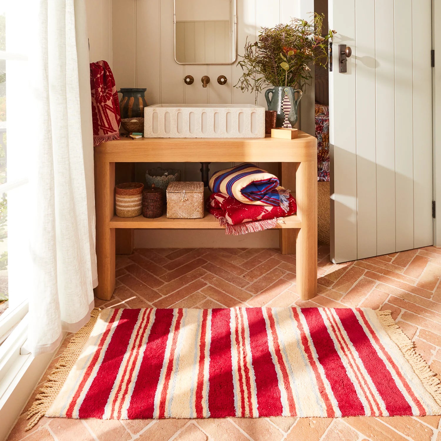 Sage x Clare Selene Bath Runner