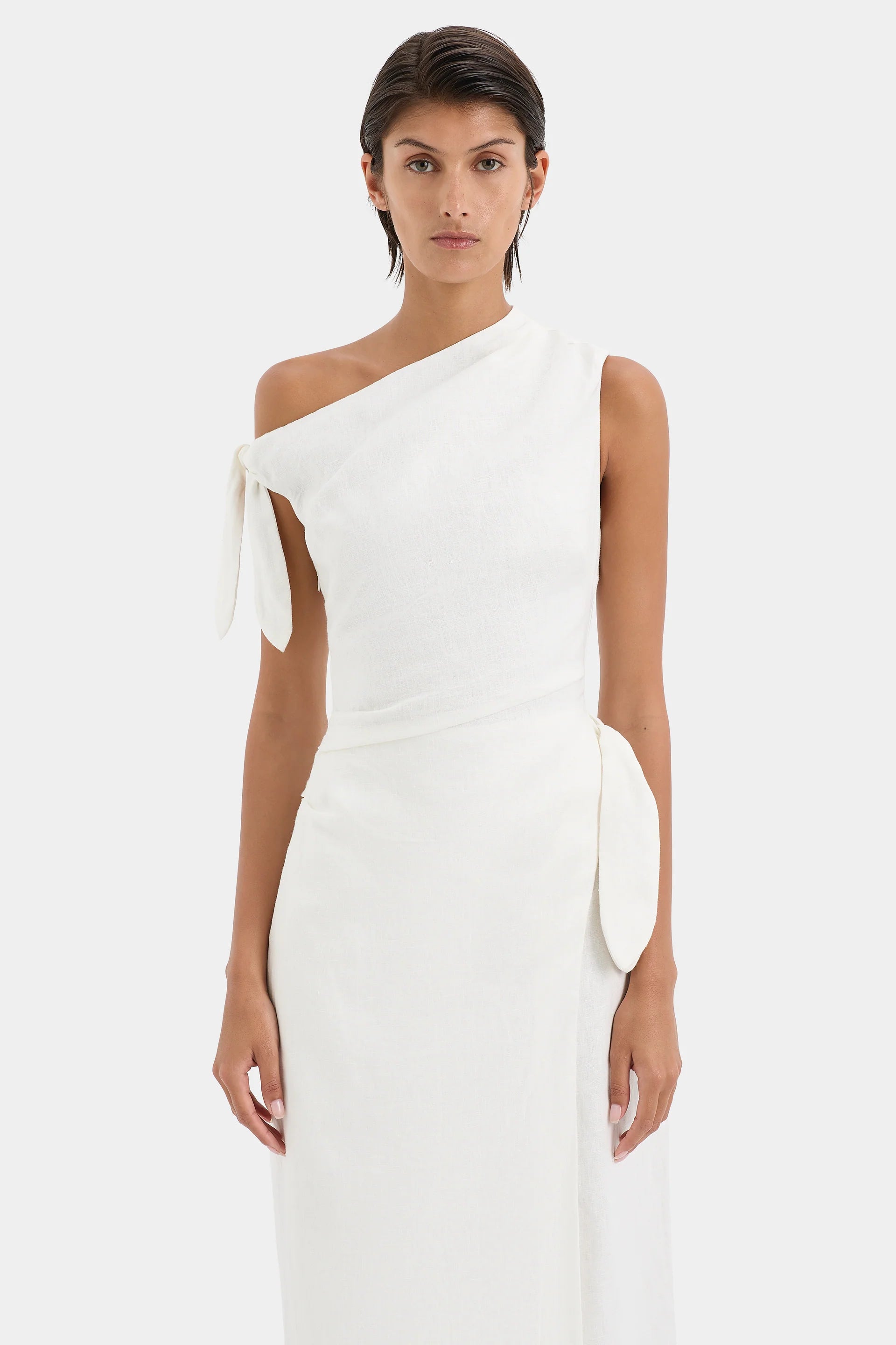 SIR Tamara Tie Midi Dress