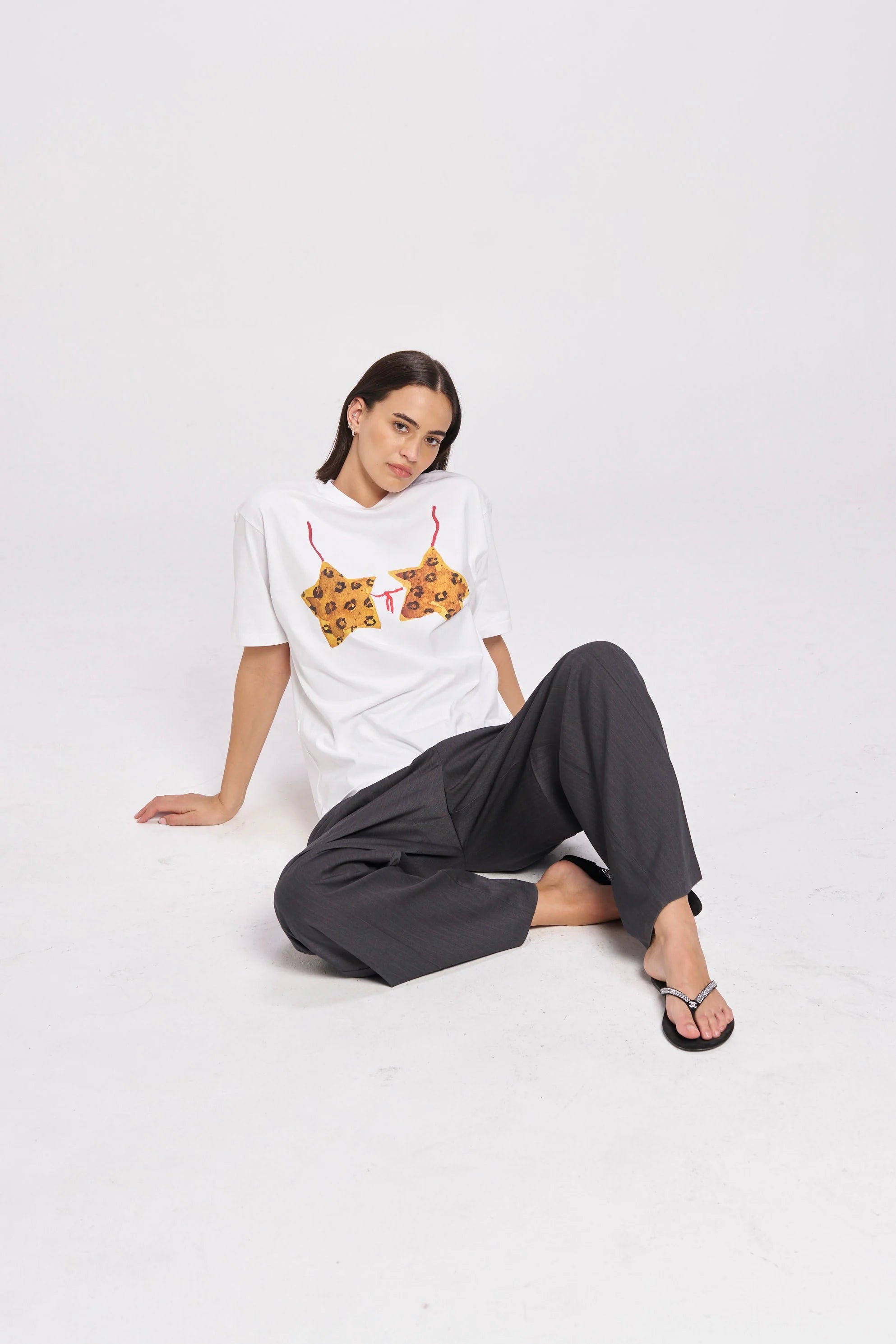 Maku Leopard Starkini Oversized Tee