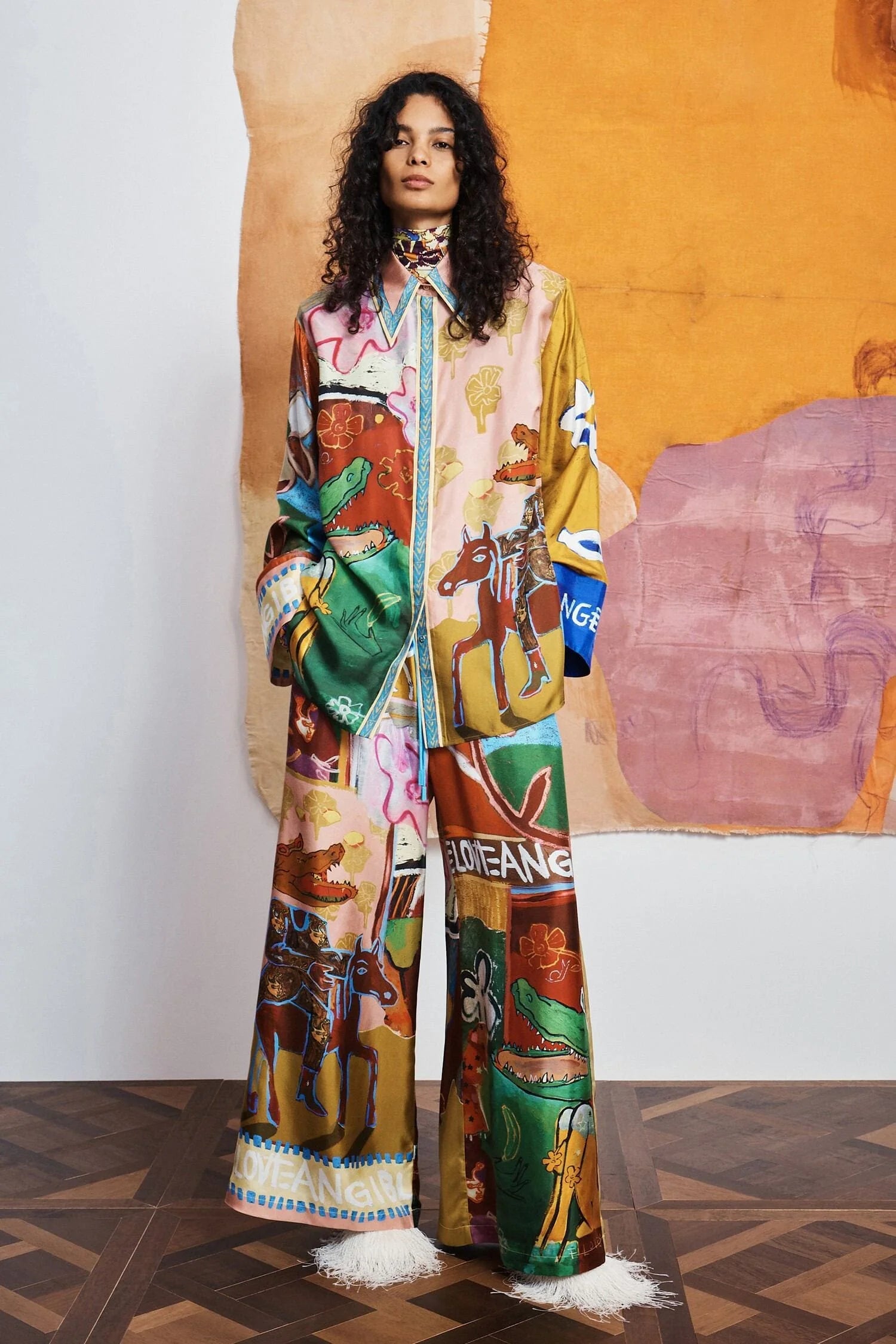 Alemais Mlak Silk Pant
