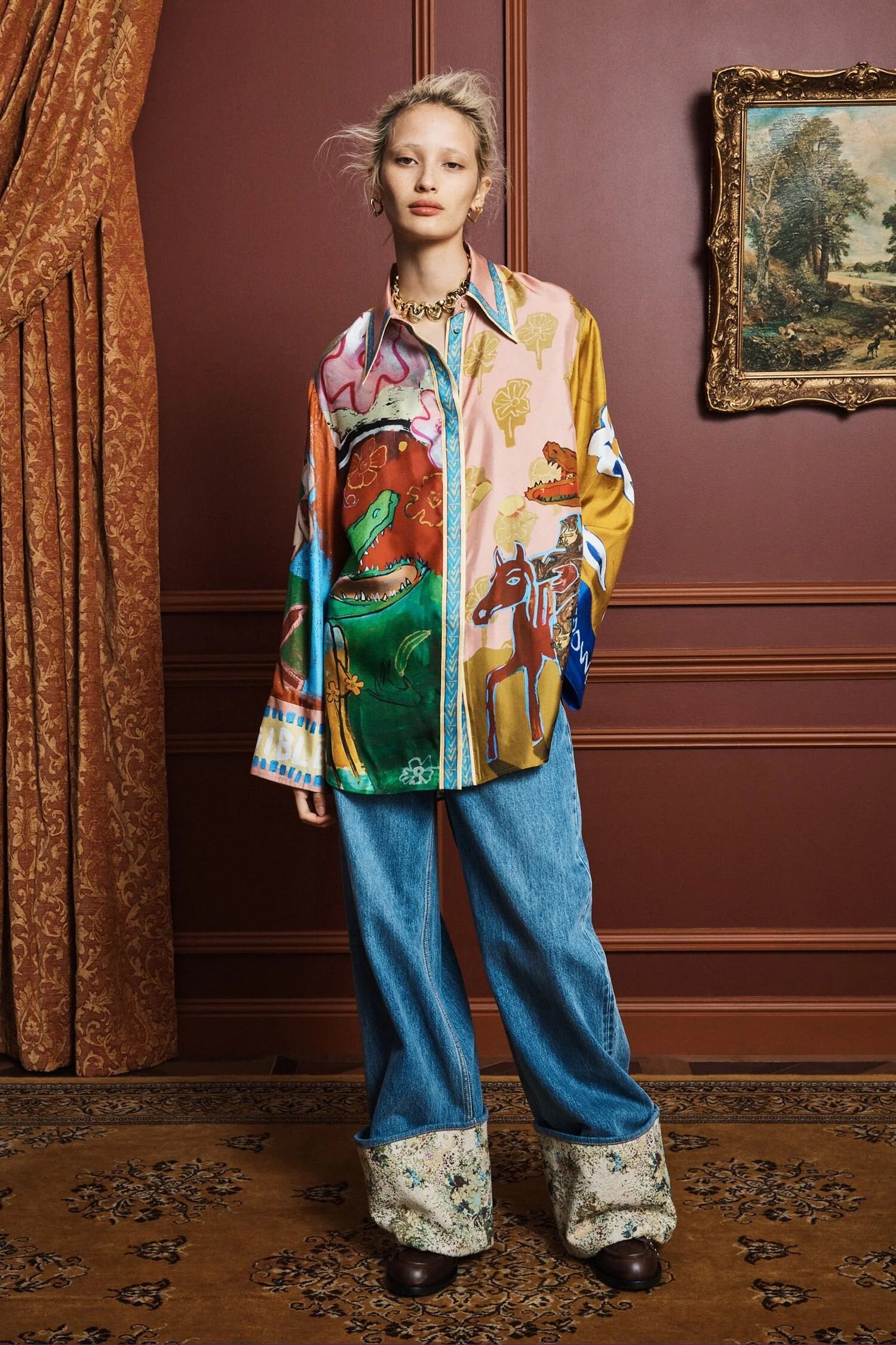 Alemais Mlak Silk Shirt
