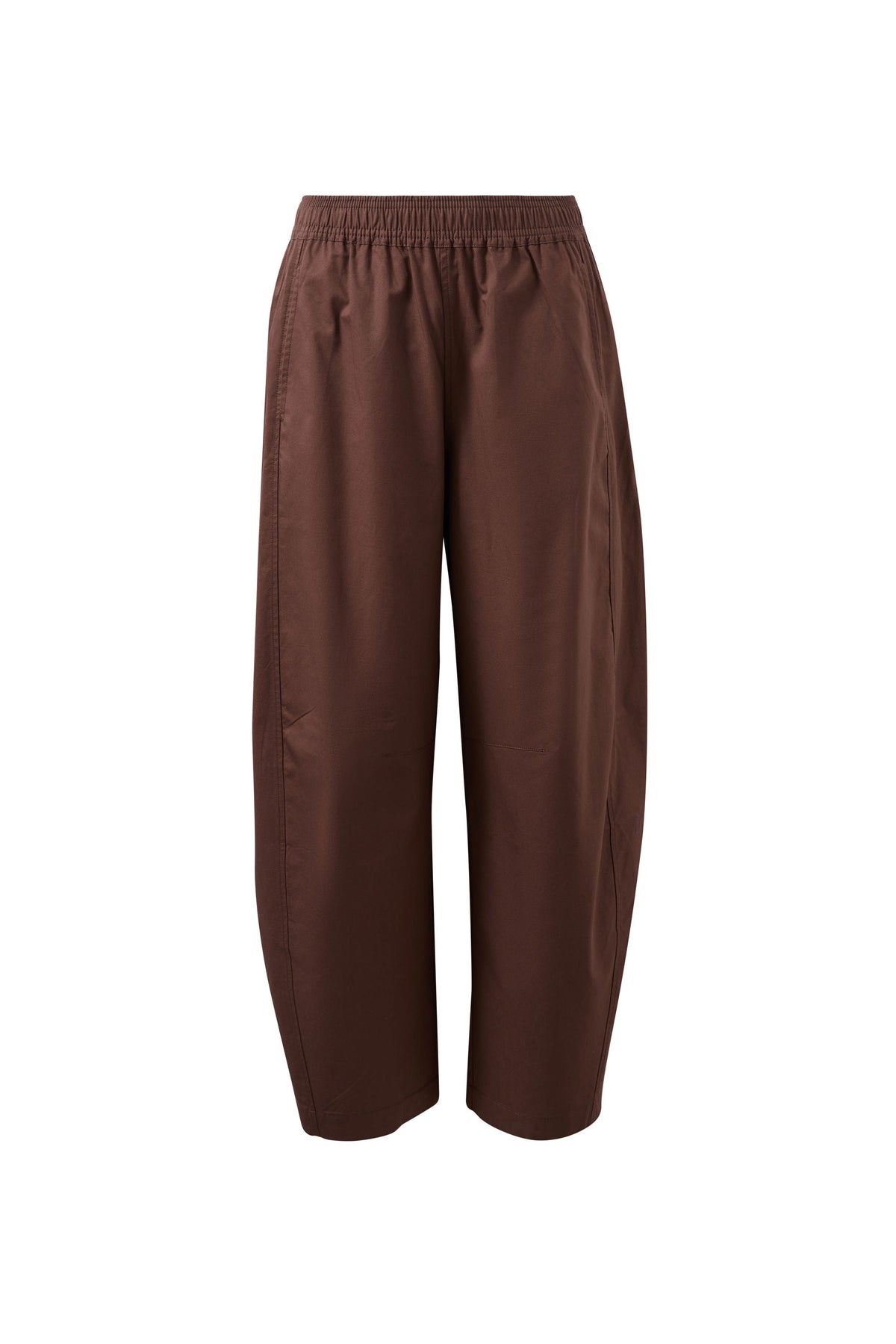 Ceres Life Bella Barrel Pant in Brunette – view 2
