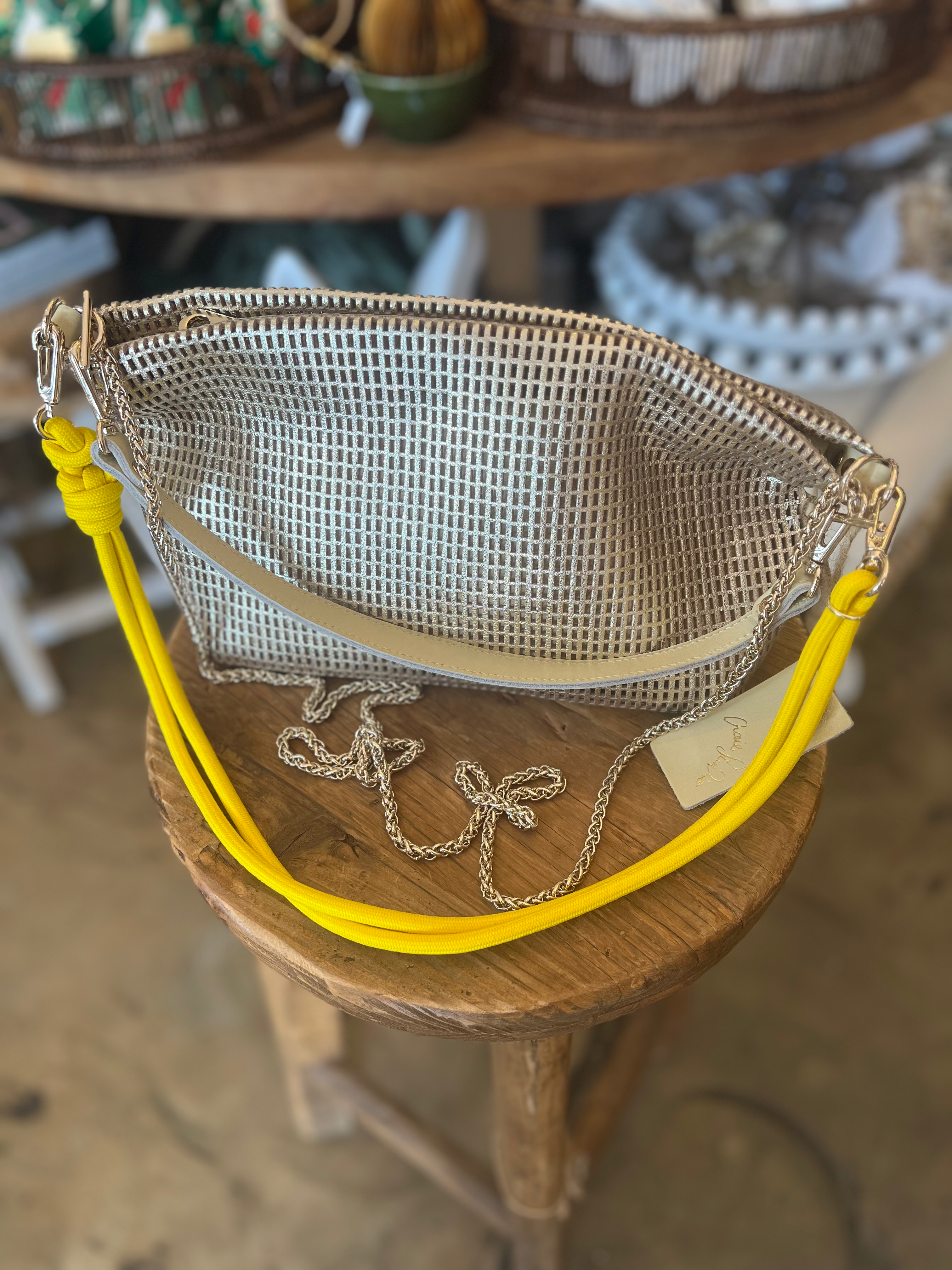 Craie Studio Coco Bag Gold