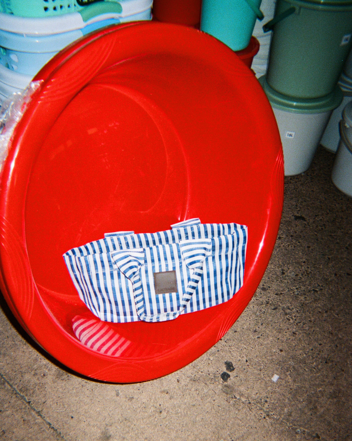 East-West Tote - Bleu