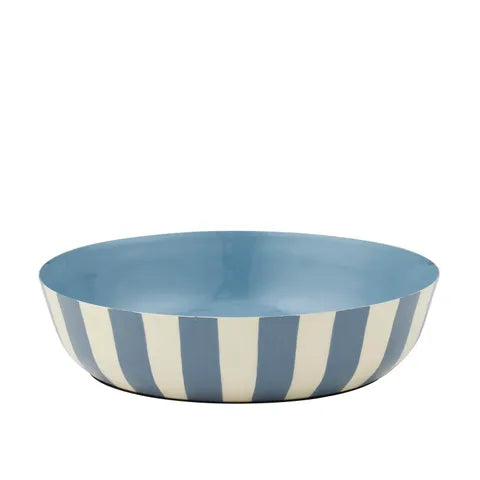 Linear Metal Bowl